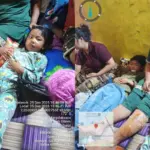 4 Keluarga Tertimpa Material dan 5 Warga Luka-Luka akibat tertimpa material longsor. (Ist)