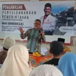 Anggota DPRD Jabar Fraksi PKS Ahab Sihabudin saat menghadiri kegiatan Pengawasan Penyelenggaraan Pemerintahan