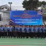 Lapas Garut saat melaksanakan upacara HUT KORPRI ke-54