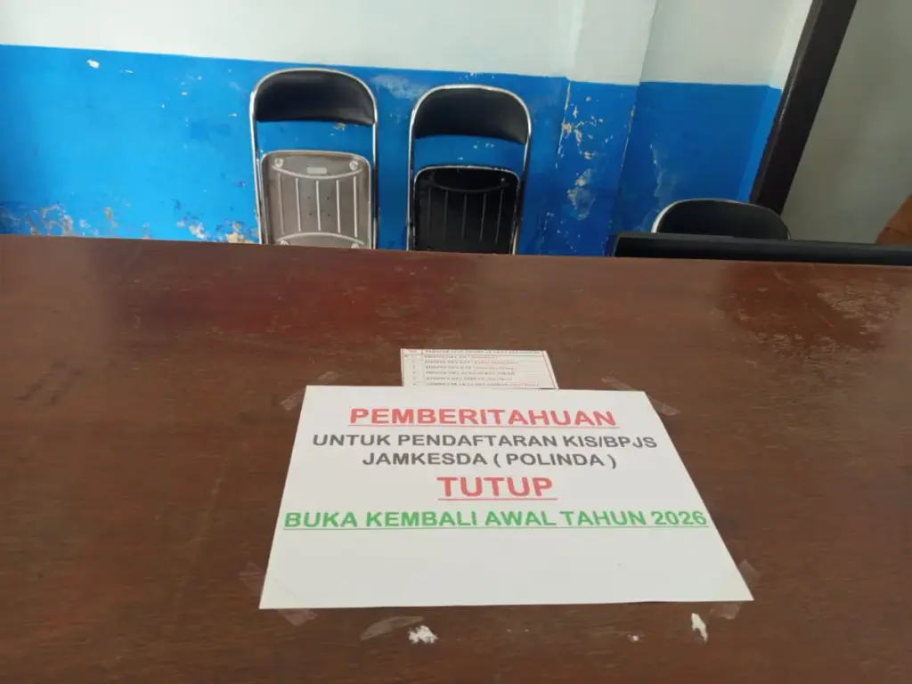 Jelang Akhir Tahun, Pendaftaran KIS dan BPJS di Leuwigoong Garut Ditutup Sementara Jelang akhir tahun, pendaftaran KIS, BPJS dan Jamkesda di Desa Leuwi goong ditutup. (Pepen Apendi/Radar Garut)