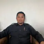 Dadan Wandiansyah, Komisi II DPRD Garut, saat dikonfirmasi diruangannya belum lama ini (foto Rizka)