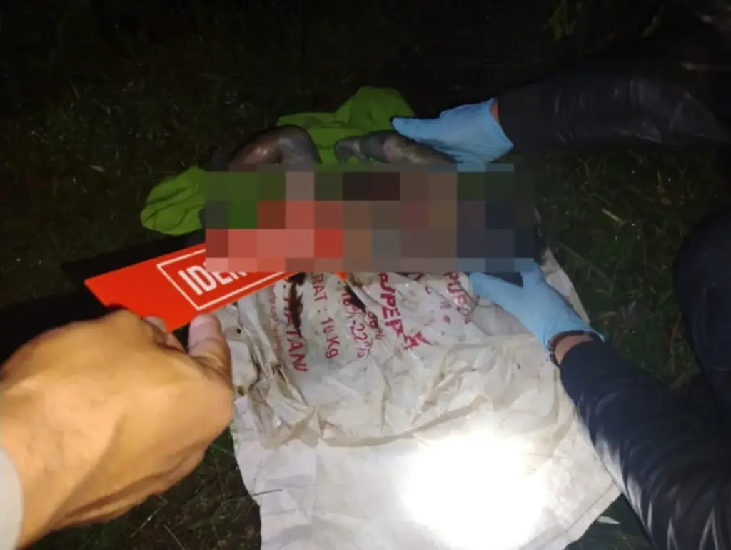 Penemuan Mayat Bayi Gegerkan Warga Karangpawitan Garut Penemuan bayi laki-laki di Karangpawitan Garut. (Istimewa)