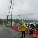 Hari pertama operasi lilin lodaya, berlakukan one way 3 jalur di Garut. (Ist)