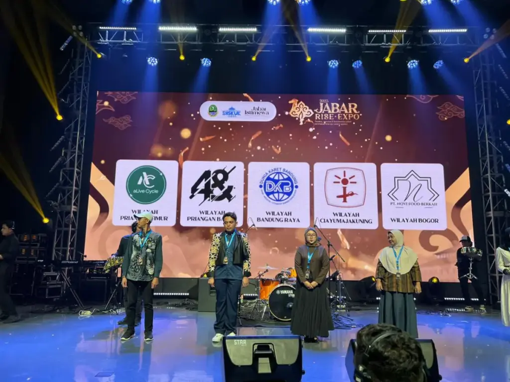 Alive Cycle Lapas Kelas IIA Garut Raih Penghargaan UMKM Naik Kelas