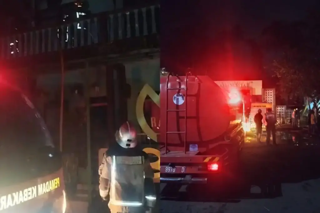 8 Asrama Lama di Karangpawitan Garut Hangus Terbakar