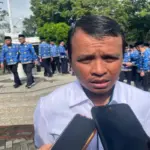 Kepala Cabang BPJS ketenagakerjaan Garut (Rizka/Radar Garut)
