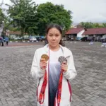 Alfira Anandika, Atlet renang asal Garut yang mewakili Indonesia di ASG.