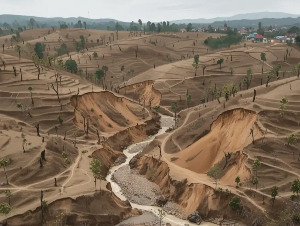 DPRD Ungkap Lahan di Garut Tersisa Hanya 40%, Kondisi Masuk Zona Kritis DPRD Ungkap Lahan di Garut Tersisa Hanya 40%, Kondisi Masuk Zona Kritis. (ilustrasi lahan)
