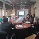 Dinas Pendidikan Kabupaten Garut audienai di Komisi IV DPRD Garut.(Feri/Radar Garut)