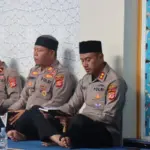 Polres Garut Laksanakan Binrohtal dan Doakan Keselamatan Warga yang Terdampak Bencana. (Istimewa)