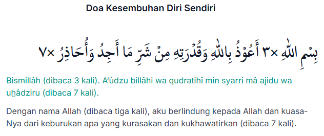 Kumpulan Doa Untuk Kesembuhan Orang Sakit Lengkap Dengan Arab Latin Beserta Artinya doa agar lekas sembuh