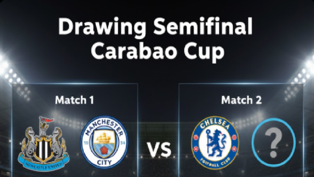 drawing semifinal carabao cup