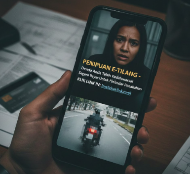 penipuan e-tilang