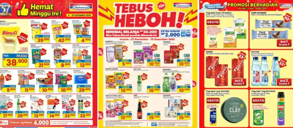 Promo Indomaret Terbaru Hari Ini 9 Desember 2025: Paling Murah, Hemat Minggu Ini, Hingga Tebus Heboh! promo indomaret hari ini
