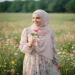 prompt gemini ai wanita berhijab