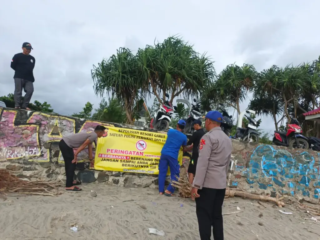 Antisipasi Lonjakan Wisatawan, Pemkab Garut Bentuk Posko Lengkap dan Perketat Keamanan Pantai