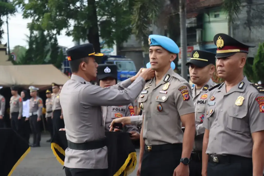 Sebanyak 139 Personel Polres Garut Naik Pangkat, Kapolres Ingatkan Tanggung Jawab dan Dedikasi.(Ist)