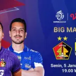 Duel Sengit Persib Bandung Kontra Persik Kediri, Poin Penuh Jadi Target.(Istimewa)