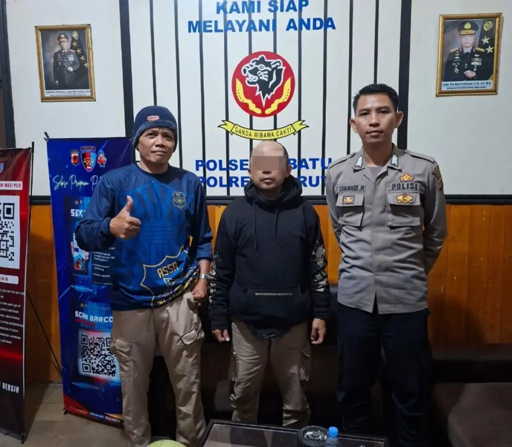 Pelaku pencurian motor berhasil ditangkap polisi. (Istimewa)