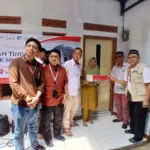 Penyerahan rumah layak huni untuk Ayi Yuhana oleh UPZ Baznas Telkom Group di Wanaraja Garut