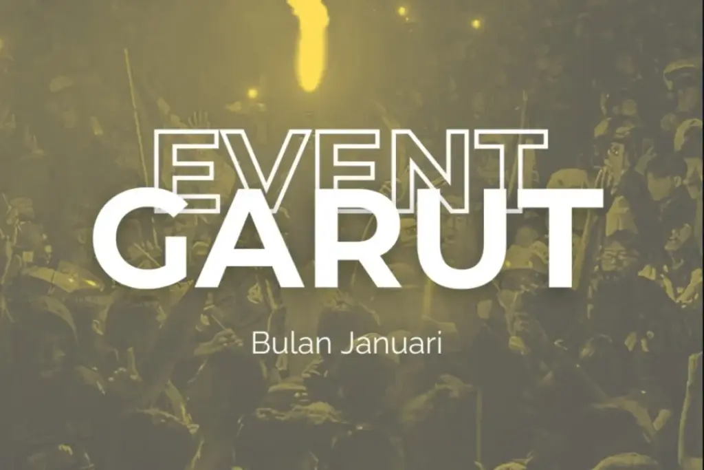 Warga Garut Wajib Tahu, Deretan Event Seru di Akhir Januari 2026. (Foto: tangkapan layar IG @garutevent/radarg