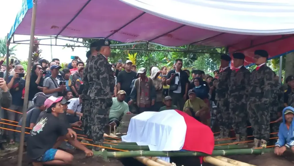 Satu Jenazah Korban Jatuhnya Pesawat ATR 42-500 di Sulsel Dimakamkan di Garut istimewa