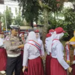 Edukasi Lalu Lintas Sejak Dini, Satlantas Polres Garut Sambangi SD dan SMP. (istimewa)