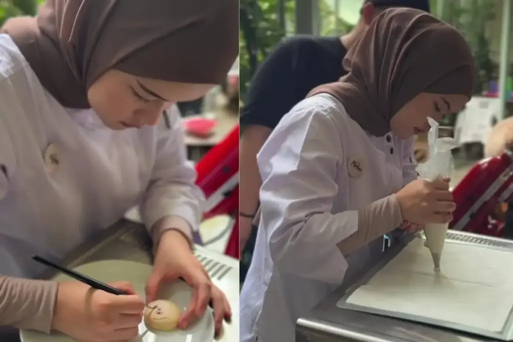 Raisa, owner UMKM Mirbai Cake. (Foto: tangkapan layar IG @mirbaicakes/radargarut.id)