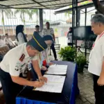 Kalapas Garut melakukan penandatanganan Perjanjian Kerja Sama (PKS) dengan Yayasan Inisiatif Indonesia Biru L