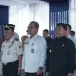 Bupati Garut Andusy Syakur menghadiri acara penekenan PKS dengan Lppas Garut