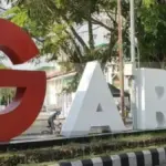 Ikon kabupaten Garut di Alun-alun Garut