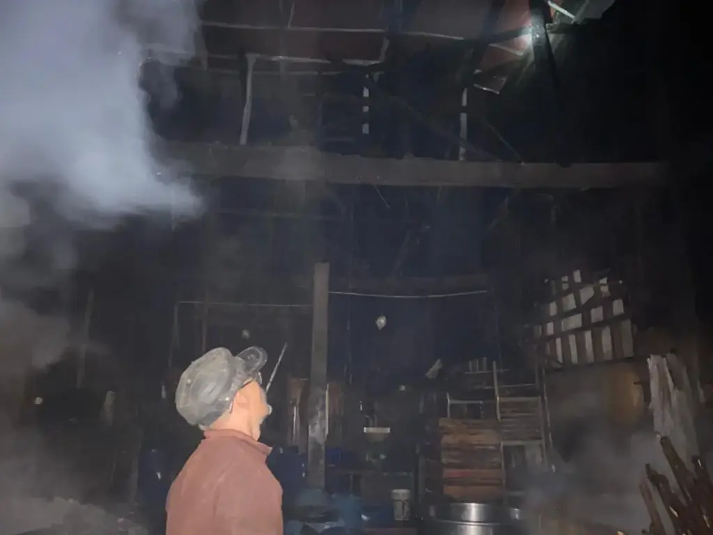 Atap Pabrik Tahu di Cigedug Garut Hangus Terbakar, Kerugian Capai Rp30 Juta Istimewa