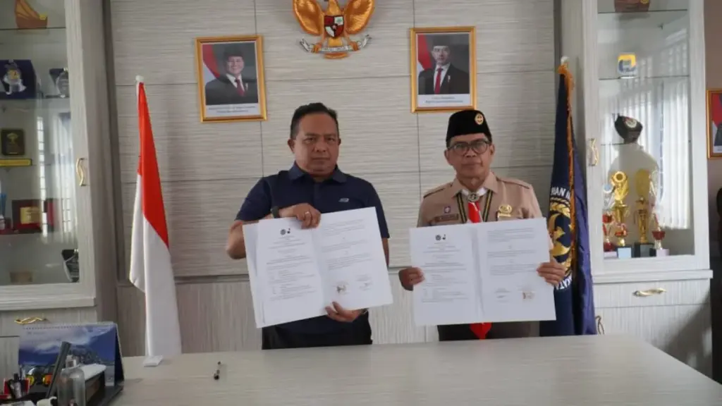 Rutan Kelas IIB Garut dan Kwarcab Garut Teken Kerja Sama Pembinaan Kepribadian Warga Binaan istimewa