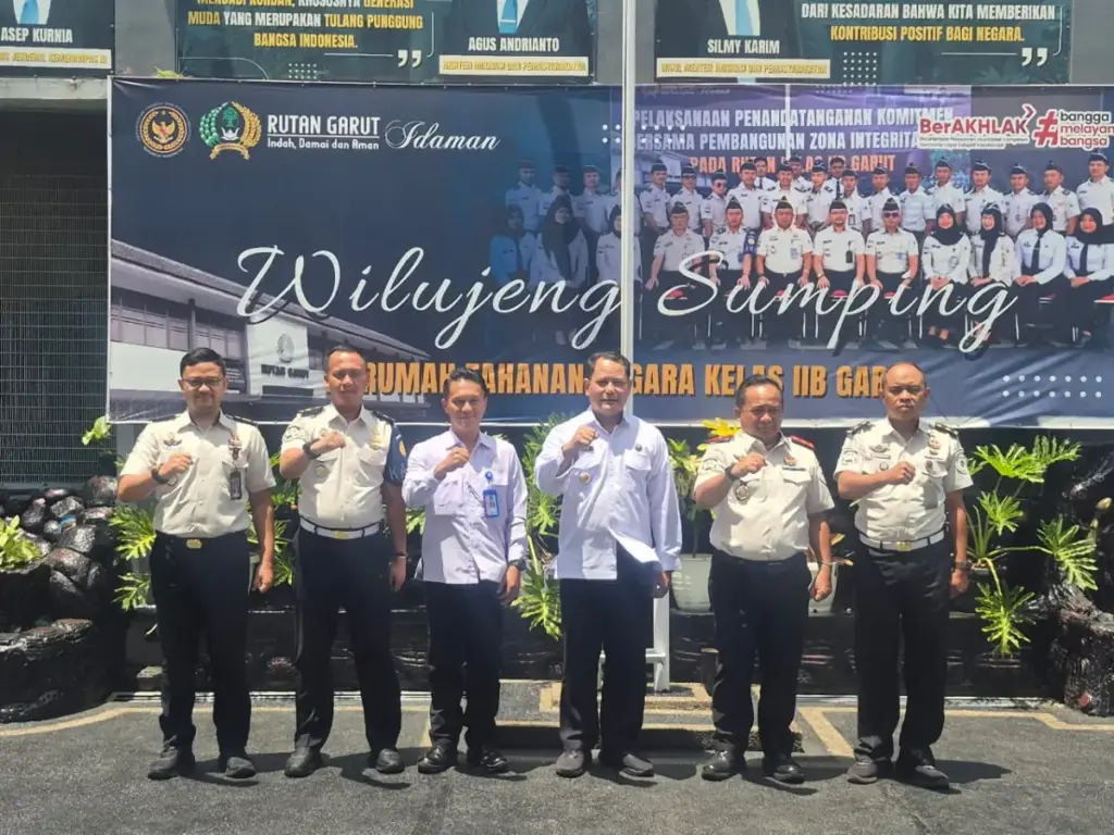 Perkuat Sinergitas Penegakan Hukum, BNN Kunjungi Rutan Garut istimewa