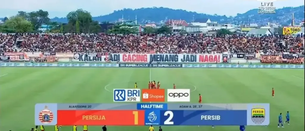 Netizen Sebut Persija Dengan Istilah Cacing Kemayoran Usai Kalah 2-1 dari Persib (Istimewa)
