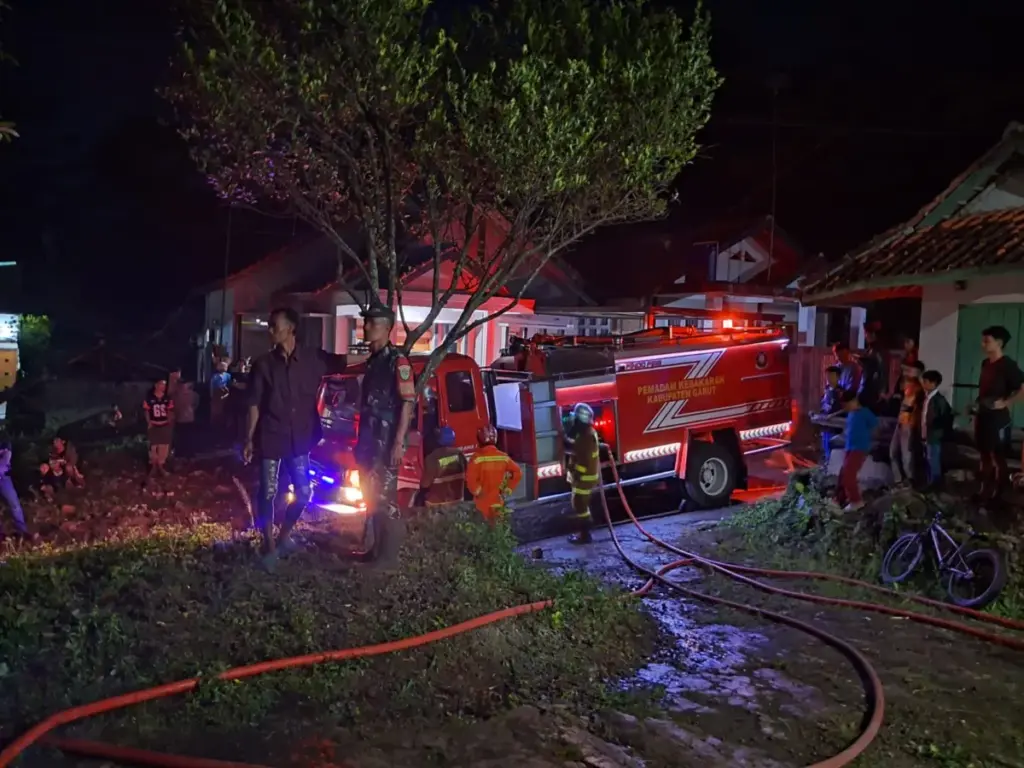 Akibat Korsleting Listrik Picu Rumah di Banyuresmi Garut Terbakar, Kerugian Capai Rp150 Juta (Istimewa)