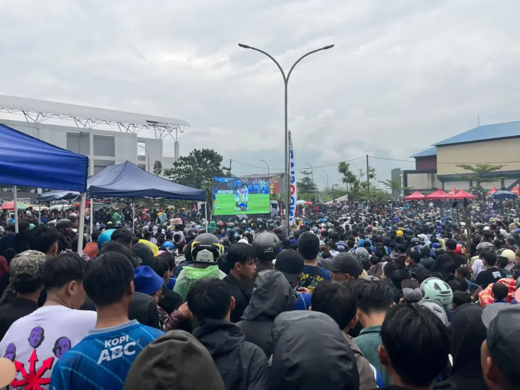 Euforia Persib Juara Menggema di Garut (Rizka/Radar Garut)