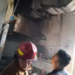 Tempat Usaha Di Kecamatan Garut Kota Hangus Terbakar Api. (Istimewa)