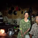 Ijan Arjani dan Yati, Pasangan Lansia Asal Desa Mekarsari, Bayongbong, Garut. (Feri/Radar Garut)