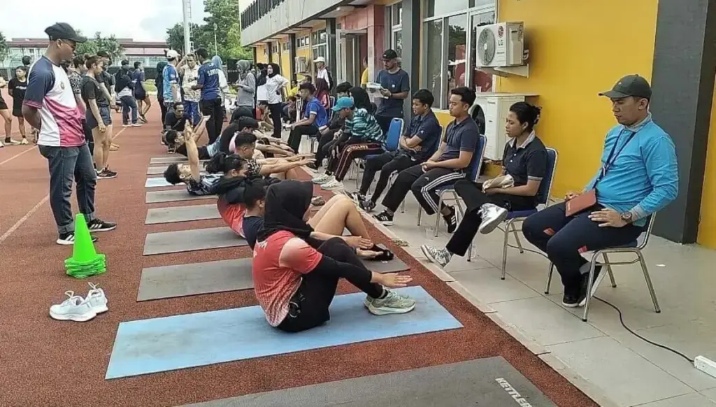 KONI Garut Siapkan Seleksi Ketat Atlet Porprov, 547 Orang Bakal Jalani Tes Fisik dan Kesehatan 547 Atlet Garut Siap Lakukan Test Fisik. (Ist/Disway)