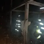 Kandang Ayam Ludes Terbakar di Kecamatan Pasirwangi, Garut. (Istimewa)
