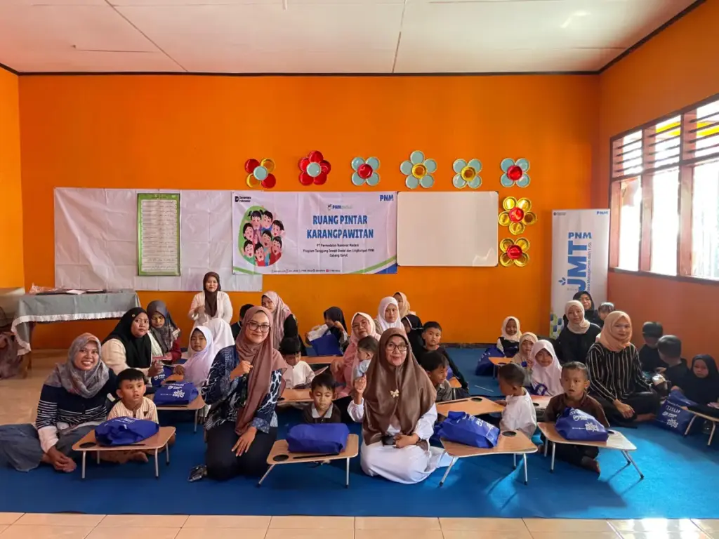 PNM Resmikan Ruang Pintar Karangpawitan untuk Anak-Anak Garut istimewa