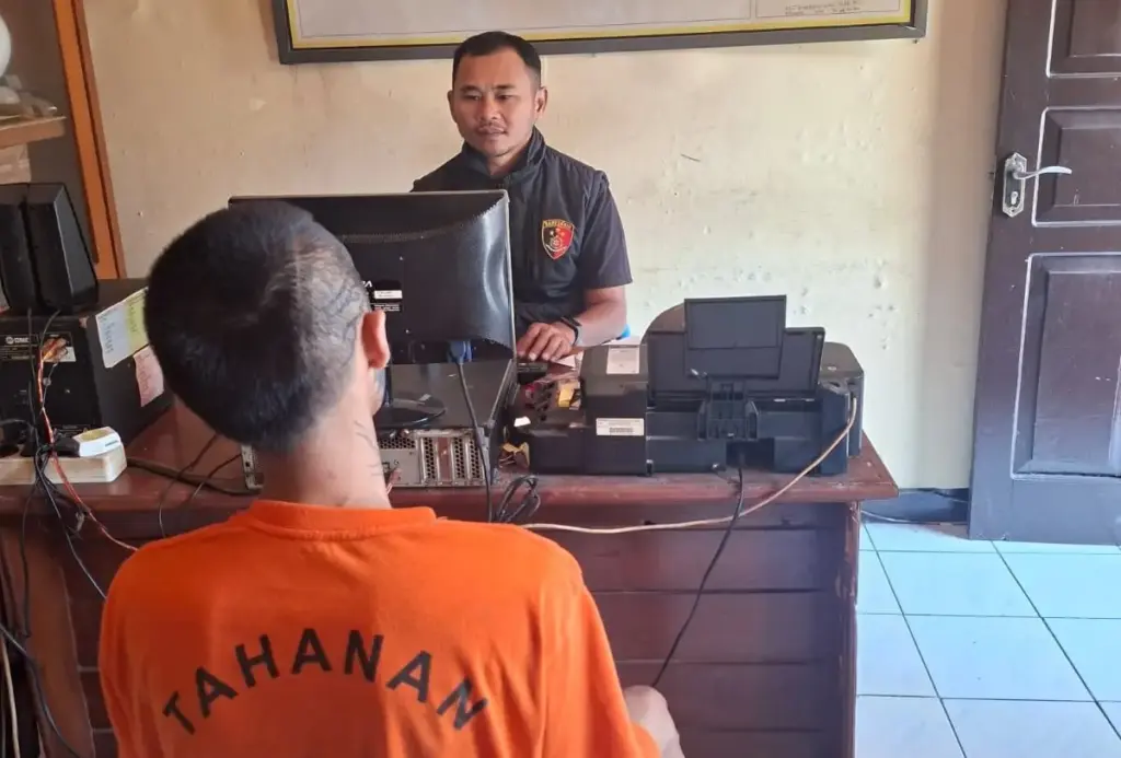 Polisi Amankan Terduga Pelaku Curanmor di Tarogong Kidul istimewa