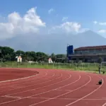 Stadion Dalem Bintang RAA Adiwijaya Garut Tengah Dalam Pemeliharaan. (Rizka/Radar Garut)