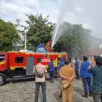Mobil Pancar Damkar Pemberian dari Provinsi Jawa Barat. (Ale/Radar Garut)