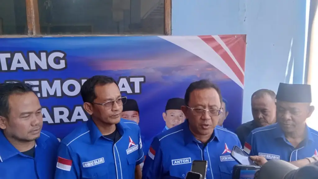 Soal Peluang AHY di Pilpres, Anton: Kalau Tidak Presiden, Jadi Wakil Presiden Ketua DPD Partai Demokrat Jawa Barat, Anton Sukartono Suratto. (Istimewa)