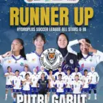 Tim Sepakbola Putri Garut jadi Runner Up Hydroplus Soccer All Star 2026. (Istimewa)