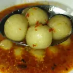 Makanan Baso Aci Kuliner Khas Garut. (Rizki/Radar Garut)