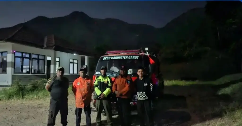 BPBD Garut Pantau Kebakaran Hutan di Blok Cadas Gantung dan Pasir Ayakan, Banyuresmi (Istimewa)