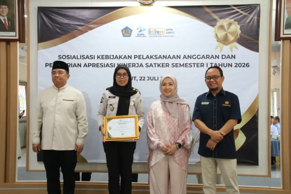 Lapas Garut Raih Dua Penghargaan Pengelolaan Keuangan dari KPPN istimewa